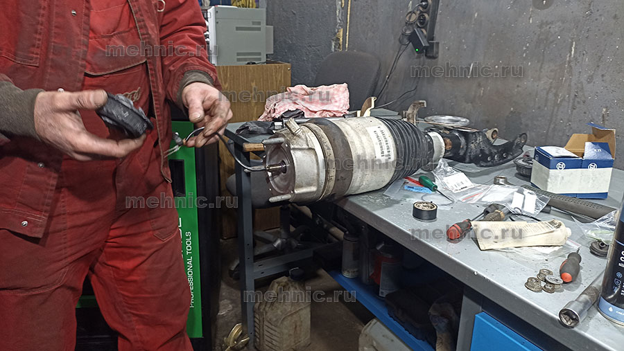 Установка нового подшипника Установка нового подшипника