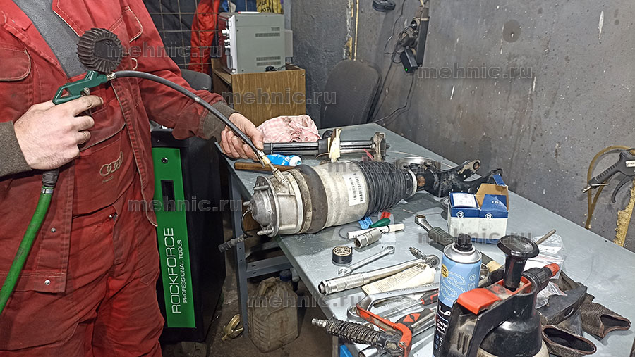 Накачиваем баллон Накачиваем баллон