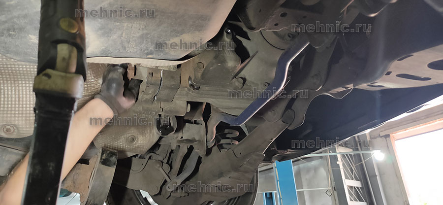 Муфта Халдекс Тигуан, замена масла с разборкой и промывкой