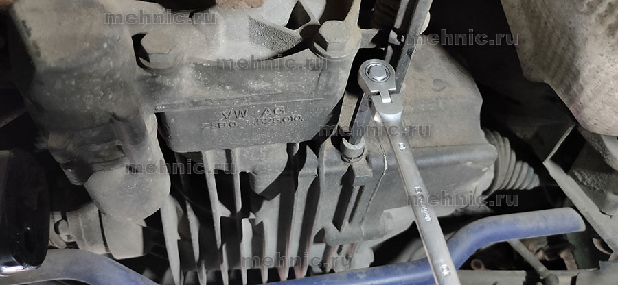 Муфта Халдекс Тигуан, замена масла с разборкой и промывкой