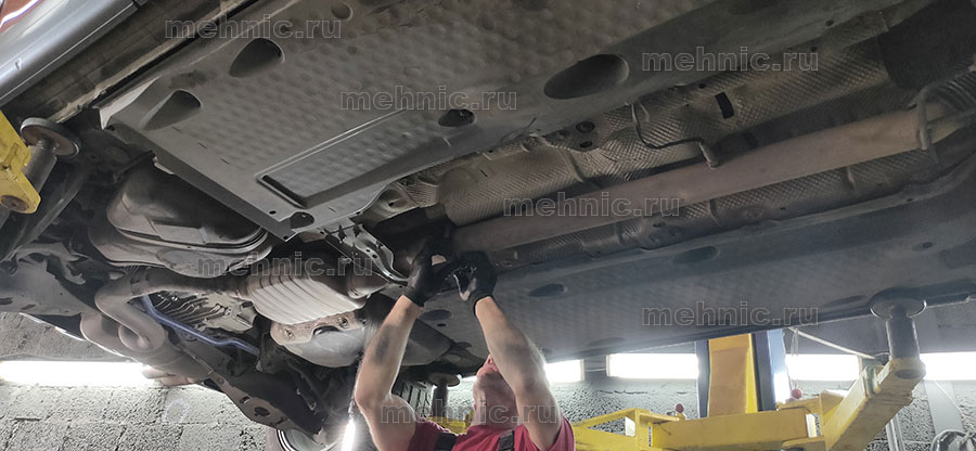 Муфта Халдекс Тигуан, замена масла с разборкой и промывкой