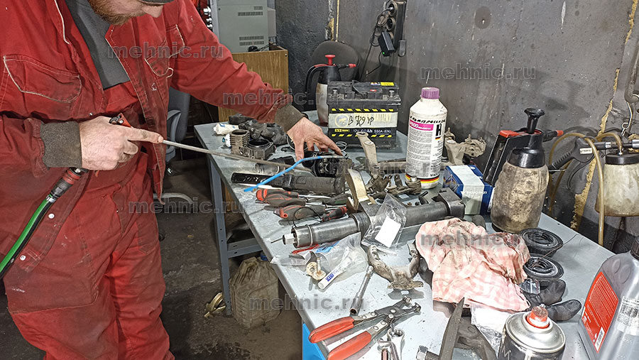 Продуваем от пыли