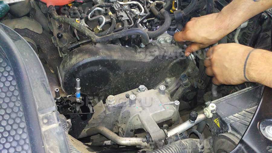 Замена ремня ГРМ на Фольксваген Тигуан 2.0 TDI дизель CLJA