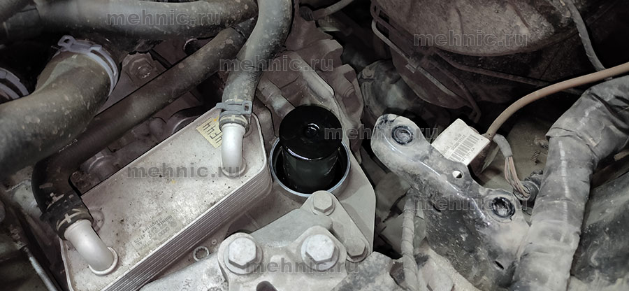 Замена масла в коробке ДСГ 6 dq250 Шкода Кодиак