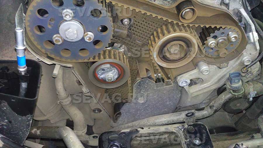 Цепь ГРМ на Volkswagen Tiguan (одна цепь TSI) - замена - установить в автосервисе VW-parts
