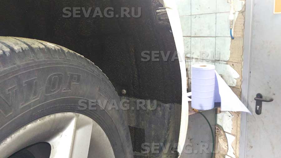 Снятие бампера Ауди а6