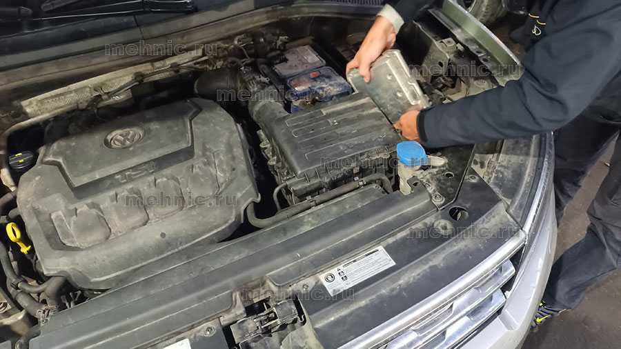 Установка Bosch MG1CS001 Volkswagen Tiguan