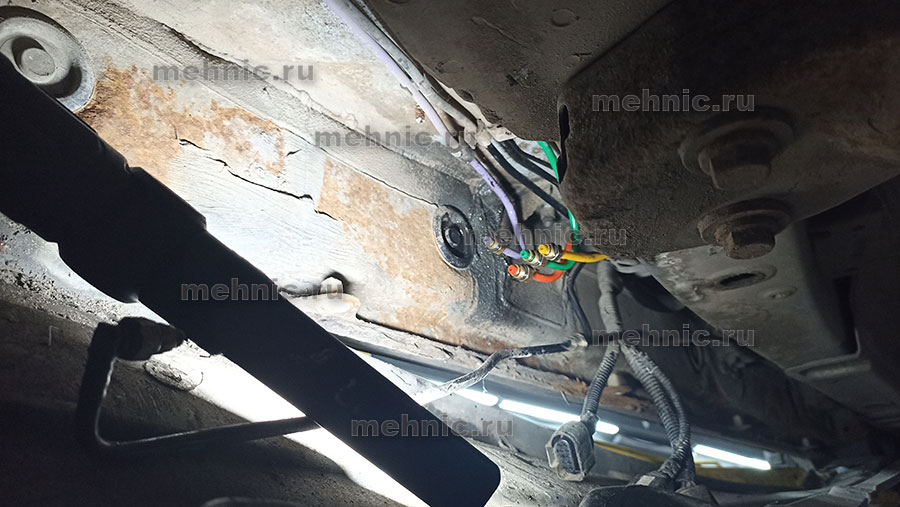 Место установки компрессора