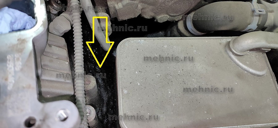 Замена прокладок теплообменника Фольксваген Туарег 3.0