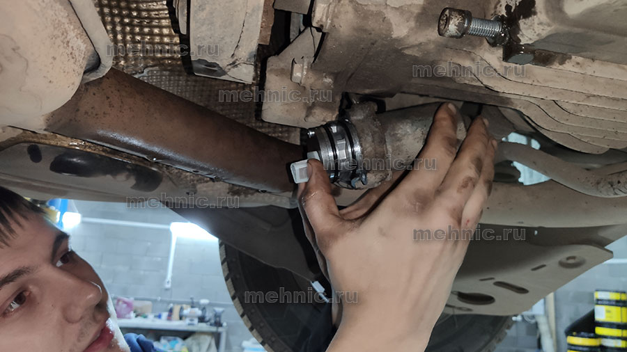 Замена масла в муфте Халдекс Фольксваген Тигуан