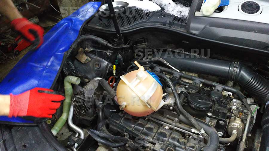 Замена цепи ГРМ Шкода Суперб 2.0 tsi