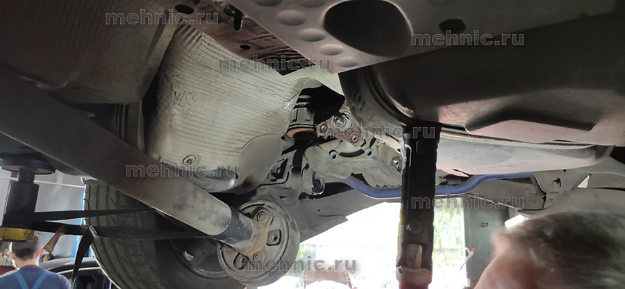 Муфта Халдекс Тигуан, замена масла с разборкой и промывкой