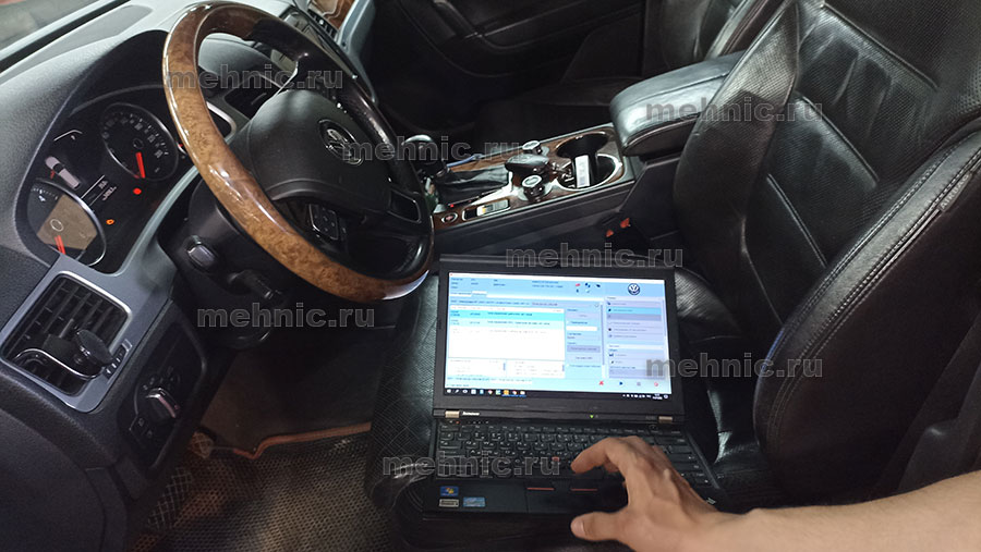 Проверка автомобиля через ODIS 