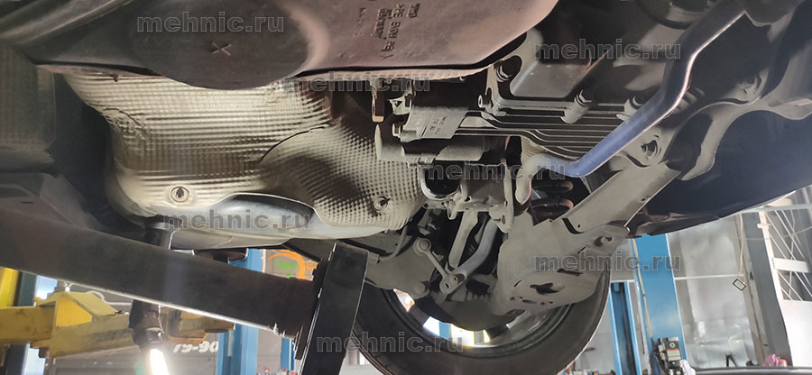 Муфта Халдекс Тигуан, замена масла с разборкой и промывкой