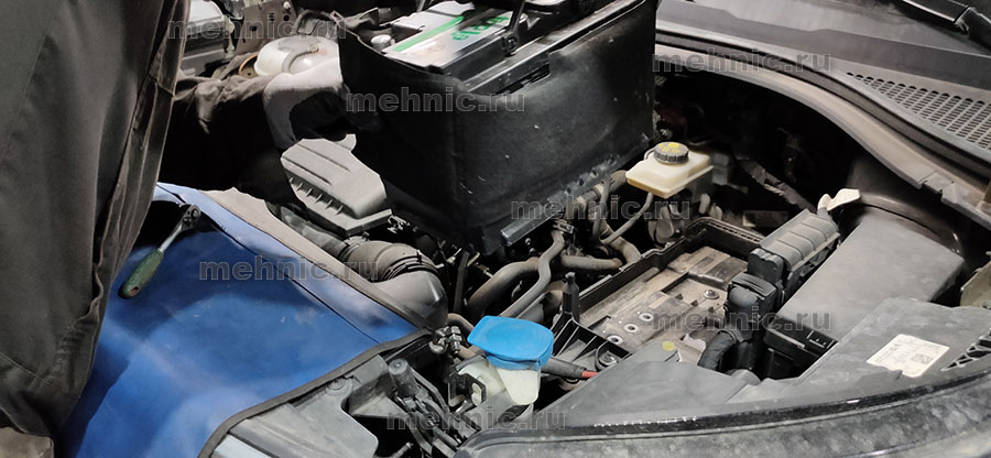 Замена масла в коробке ДСГ 6 dq250 Шкода Кодиак